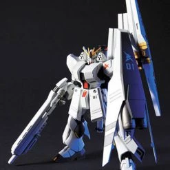 BANDAI FIGURE Nu Gundam Heavy Weapon System Mobile Suit Gundam HGUC 1/144 Model Kit
