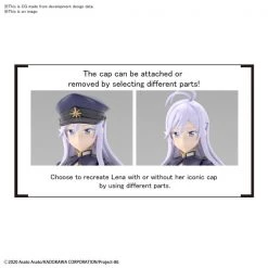 BANDAI FIGURE Lena 86 Eighty-Six Figure-rise Model Kit -Model Kits Sales 4573102609274 model kit lena 86 eighty six figure rise altd