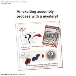 BANDAI FIGURE Conan Edogawa (Re-Run) Entry Grade Ver Case Closed Model Kit -Model Kits Sales 4573102613288 model kit conan edogawa entry grade ver case closed alte