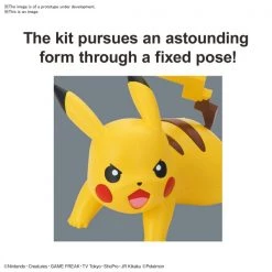 BANDAI FIGURE Pikachu Battle Pose Ver Pokemon Model Kit -Model Kits Sales 4573102613912 model kit pikachu battle pose ver pokemon model kit altb