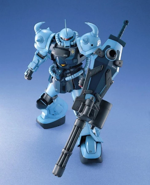 BANDAI FIGURE MS-07B-3 Gouf Custom Mobile Suit Gundam MG 1/100 Model Kit 4 BANDAI FIGURE MS-07B-3 Gouf Custom Mobile Suit Gundam MG 1/100 Model Kit - Image 2