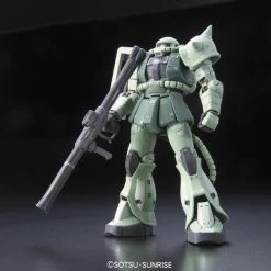 BANDAI FIGURE MS-06F Zaku II Mobile Suit Gundam RG 1/144 Model Kit