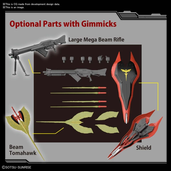 BANDAI FIGURE MSN-04II Nightingale Mobile Suit Gundam Chars Counter Attack Beltorchikas Children 1/144 Model Kit 6 BANDAI FIGURE MSN-04II Nightingale Mobile Suit Gundam Chars Counter Attack Beltorchikas Children 1/144 Model Kit - Image 4