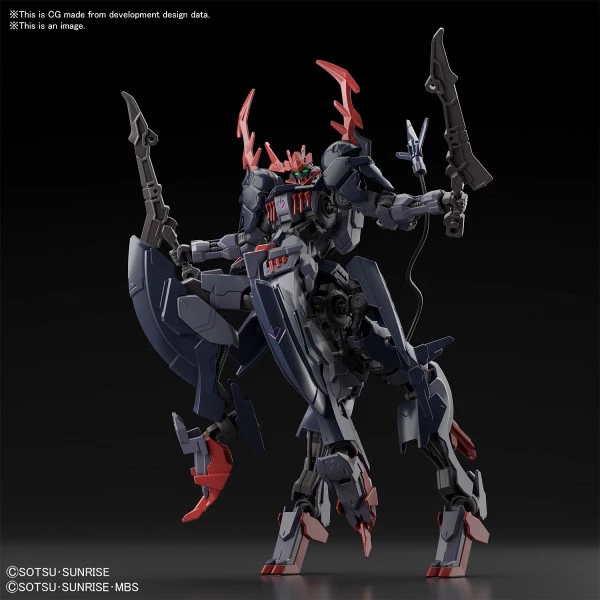 BANDAI FIGURE Gundam Barbataurus HG 1/144 Gundam Breaker Battlogue Model Kit 7 BANDAI FIGURE Gundam Barbataurus HG 1/144 Gundam Breaker Battlogue Model Kit - Image 5