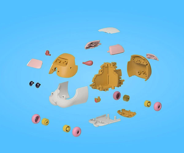 GOOD SMILE Potato Pui Pui Molcar MODEROID Model Kit 8 GOOD SMILE Potato Pui Pui Molcar MODEROID Model Kit - Image 6