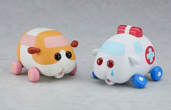 GOOD SMILE Ambulance Pui Pui Molcar MODEROID Model Kit 6 GOOD SMILE Ambulance Pui Pui Molcar MODEROID Model Kit - Image 4