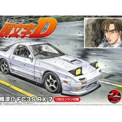 AOSHIMA FC3S RX-7 (Re-run) Takahashi Ryosuke Initial D 1/24 Model Kit -Model Kits Sales 4905083059586 modelkit fc3s rx 7 takahashi ryosuke initial d 1 24 model kit altf