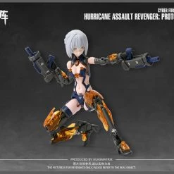 NUKE MATRIX Hurricane Assault Revenger Prototype Yaeger Cyber Forest Fantasy Girls Original Character Model Kit -Model Kits Sales 6972331600515 modelkit hurricane assault revenger prototype yaeger cyber forest fantasy girls original character model kit altg
